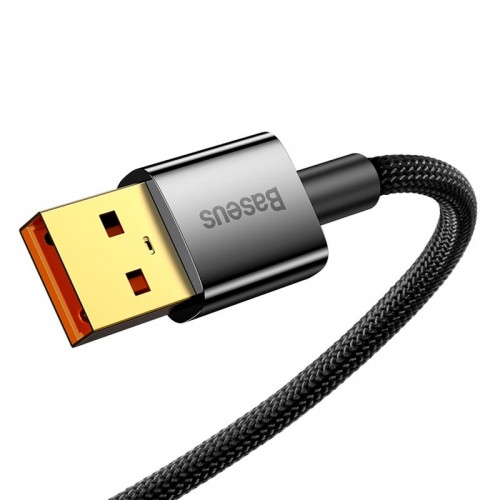 Кабель Baseus Explorer Series Auto Power-Off Fast Charging Data Cable USB to Type-C |100W/6A, 1m|