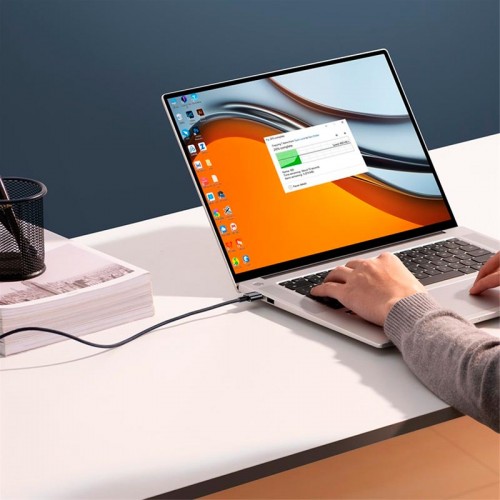 Кабель Baseus Explorer Series Auto Power-Off Fast Charging Data Cable USB to Type-C |100W/6A, 1m|