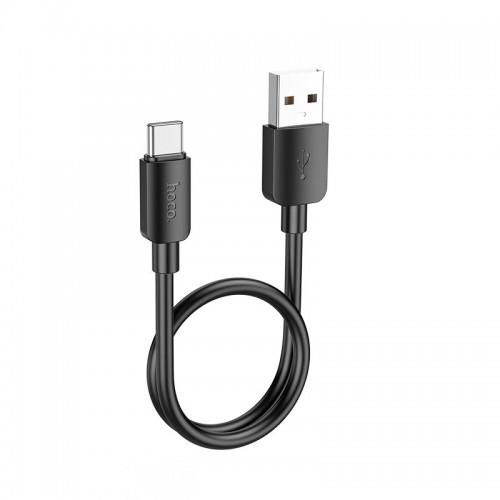 Кабель Hoco Type-C Hyper charging data cable X96 |0.25M, 27W/3A| black