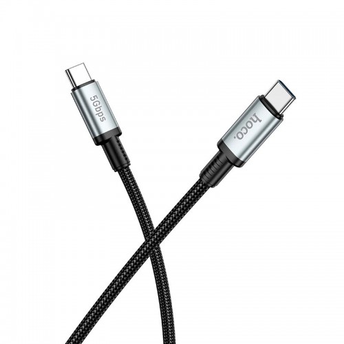 Кабель HOCO Type-C to Type-C USB 3.0 excellent speed cable US10 |0.5m, 3A, 5Gbps|