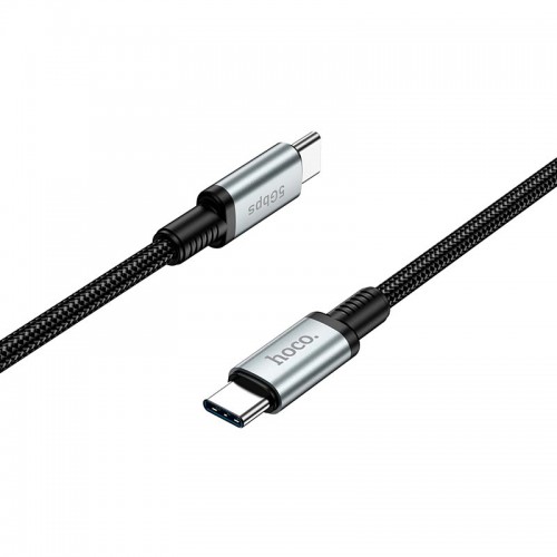Кабель HOCO Type-C to Type-C USB 3.0 excellent speed cable US10 |0.5m, 3A, 5Gbps|