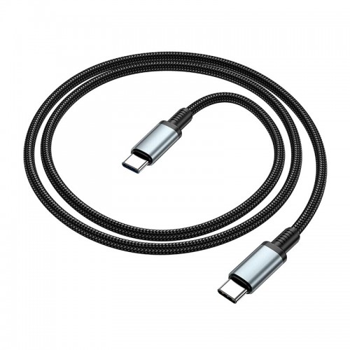 Кабель HOCO Type-C to Type-C USB 3.0 excellent speed cable US10 |0.5m, 3A, 5Gbps|