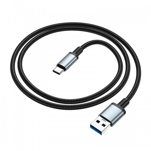 Кабель HOCO USB to Type-C USB 3.0 excellent speed cable US10 |0.5m, 3A, 5Gbps|