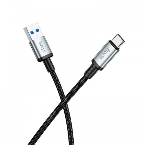 Кабель HOCO USB to Type-C USB 3.0 excellent speed cable US10 |0.5m, 3A, 5Gbps|