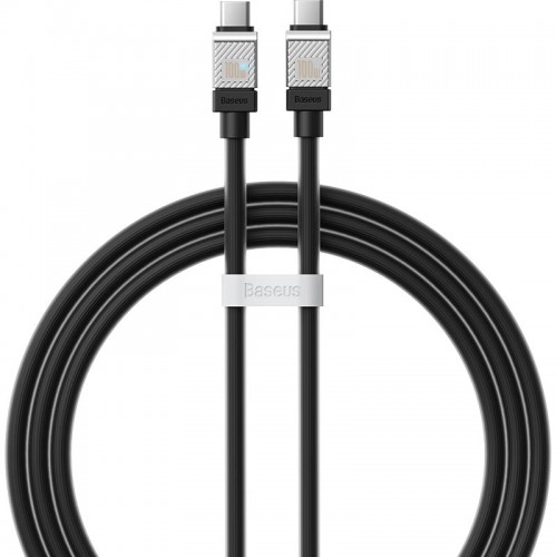 Кабель Baseus Type-C to Type-C CoolPlay Series Fast Charging Cable |1m, 100W| black
