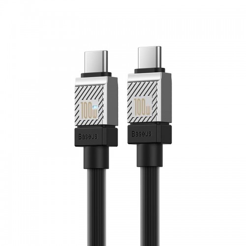 Кабель Baseus Type-C to Type-C CoolPlay Series Fast Charging Cable |1m, 100W| black