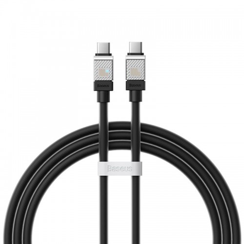 Кабель Baseus Type-C to Type-C CoolPlay Series Fast Charging Cable |1m, 100W| black