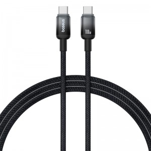 Кабель Baseus Discolor Series Fast Charging Cable USB-C to USB-C |100W, 1m|