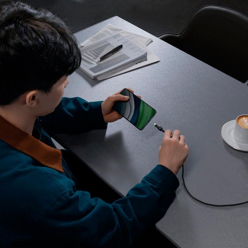 Кабель Baseus Gem Fast-Charging Data Cable USB to USB-C |100W/6A, 1m| black