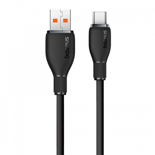 Кабель Baseus Type-C Pudding Series Fast Charging Cable |100W/6A, 1.2m| black