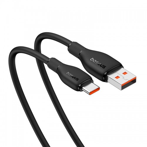 Кабель Baseus Type-C Pudding Series Fast Charging Cable|100W/6A, 2m| black