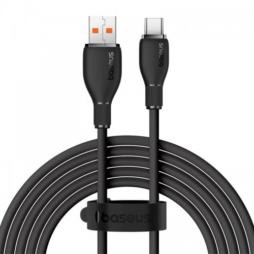 Кабель Baseus Type-C Pudding Series Fast Charging Cable|100W/6A, 2m| black