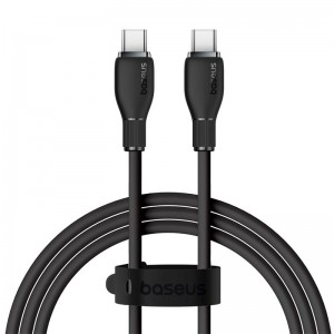 Кабель Baseus Type-C to Type-C Pudding Series Fast Charging Cable |100W, 1.2m| black