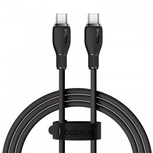 Кабель Baseus Type-C to Type-C Pudding Series Fast Charging Cable |100W, 1.2m| black