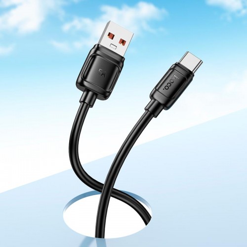 Кабель HOCO Type-C Surpass fast charging data cable X115 |1m, 100W/5A|