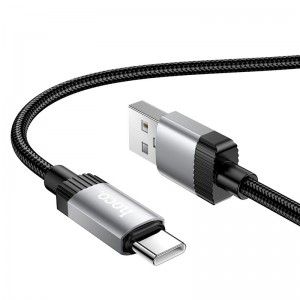 Кабель HOCO Type-C Star charging data cable X117 |1m, 3A| black