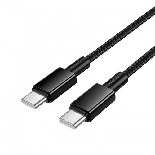 Кабель HOCO Type-C to Type-C Energy charging data cable X119 |1m, 60W| black