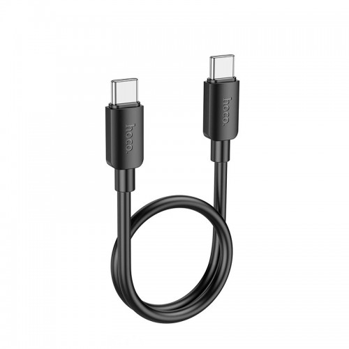 Кабель HOCO Type-C до Type-C Hyper fast charging data cable X96 |0,25m, 60W/3A| white