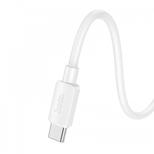 Кабель HOCO Type-C до Type-C Hyper fast charging data cable X96 |0,25m, 60W/3A| white