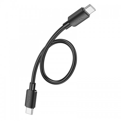 Кабель HOCO Type-C до Type-C Hyper fast charging data cable X96 |0,25m, 60W/3A| white