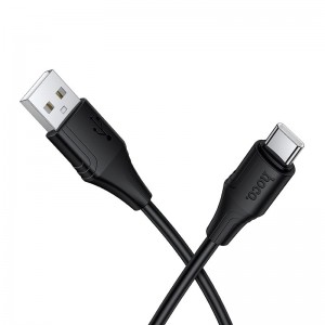 Кабель HOCO Type-C Bien silicone charging data cable X124 |1m, 3A|