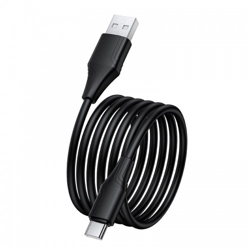 Кабель HOCO Type-C Bien silicone charging data cable X124 |1m, 3A|