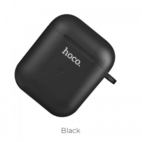 Кейс-зарядка QI Hoco для Airpods CW22 |0.5A| black