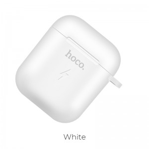 Кейс-зарядка QI Hoco для Airpods CW22 |0.5A| white