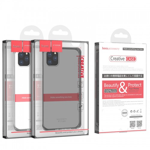 Чохол Hoco TPU Light series для iPhone 11 Pro transparent