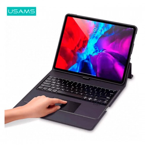 USAMS Smart Touch Control Keyboard Cover Winz Series для iPad Pro 2020 12.9" US-BH686 |BT5.1, 350Hours|