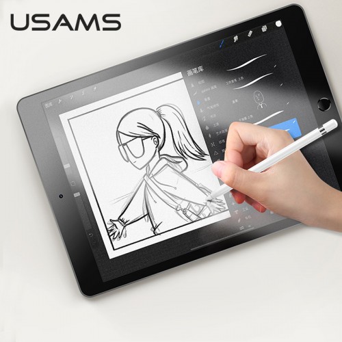 Захисне скло Paper-Like Screen Protector для iPad 7.9 " USAMS US-BH677 |PET, Matt| transparent