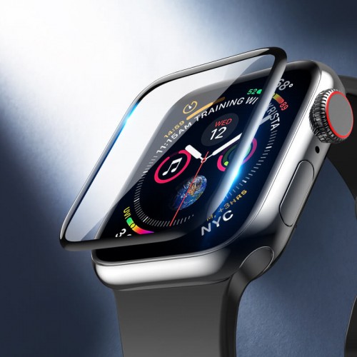 Захисне скло 3D HOCO для iWatch 44mm Series 4/5/6 / SE |A29| black