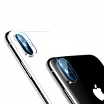 Защитное стекло Hoco Lens flexible для камеры iPhone X (2шт.) (V11) прозрачное