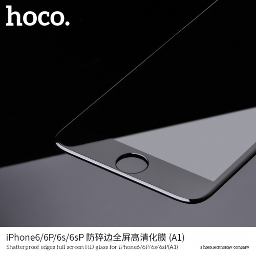 Захисне скло Hoco Shatterproof edges full screen HD для iPhone 6 Plus / 6s Plus (A1) white