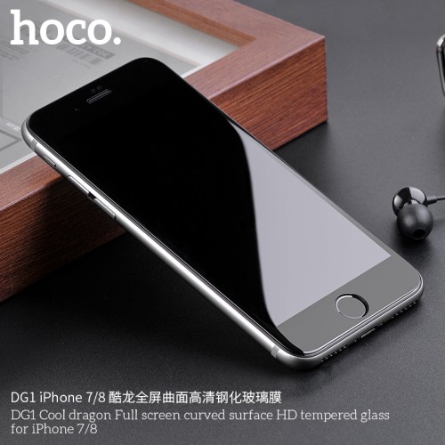 Захисне скло Hoco Cool dragon Full HD для iPhone7 / 8 (DG1) white