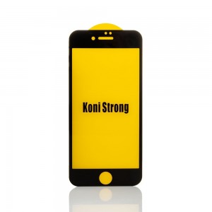 Захисне скло KONI STRONG Premium Arc Design для Iphone 7Plus / 8plus |0.3mm| (foam bag) black