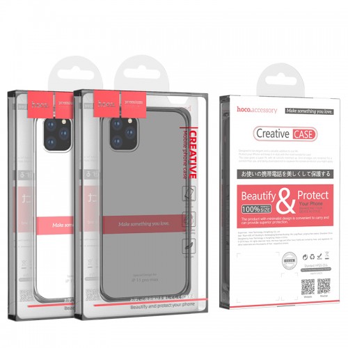 Чохол HOCO TPU Light series для iPhone 11 Pro Max transparent