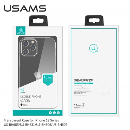 Чохол USAMS TPU Case для iPhone 12 Mini 5.4 " Primary Series US-BH605 transparent