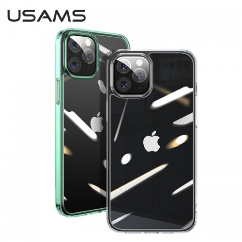 Чохол USAMS Glass Case для iPhone 12 Mini 5.4 " Minni Series US-BH611 transparent-green