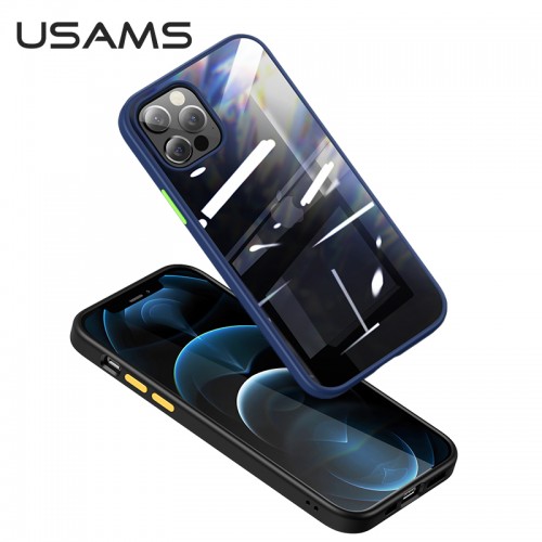 Чохол USAMS PC+TPU Case for iPhone 12 Mini 5.4 " Janz Series US-BH626 black