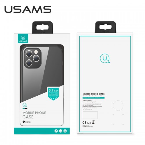 Чохол USAMS PC+TPU Case for iPhone 12 Mini 5.4 " Janz Series US-BH626 blue