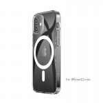 Чохол HOCO Transparent TPU magnetic protective case для iPhone 12 mini 5.4" transparent