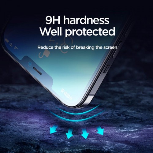 Захисне скло JOYROOM Knight Series Tempered Film 2.5 D Full Screen (HD) для iPhone 12mini 5.4 " JR - PF616