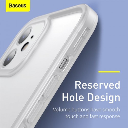 Чохол BASEUS Camera Lens Protector Frame Case для Iphone 12 mini (FRAPIPH54N-02) black