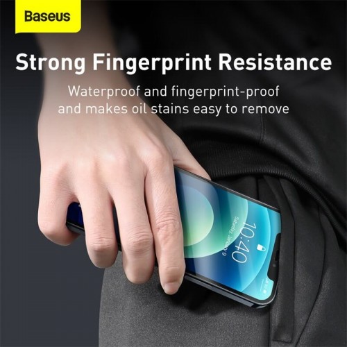 Захисне скло BASEUS 0.3 mm Full-glass Super porcelain crystal Tempered Glass Film для Iphone 12 Mini |2pcs| (SGAPIPH54N-LI02) transparent