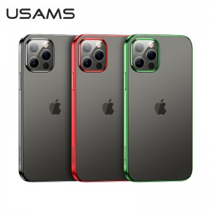 Чохол USAMS TPU Case for iPhone 12 Pro Max 6.7 " Kingdom Series US-BH617 green