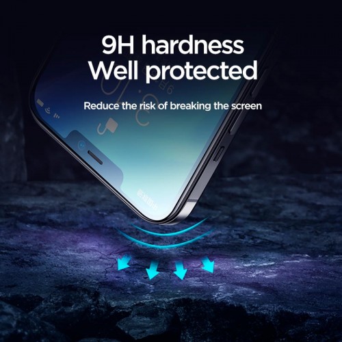 Захисне скло JOYROOM Tempered Film 2.5 D Full Screen (HD) для iPhone 12 Pro Max 6.7 " JR - PF597 black