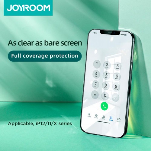 Захисне скло JOYROOM Knight Series Tempered Film 2.5 D Full Screen (HD) для iPhone 12/12 Pro 6.1 " JR - PF617