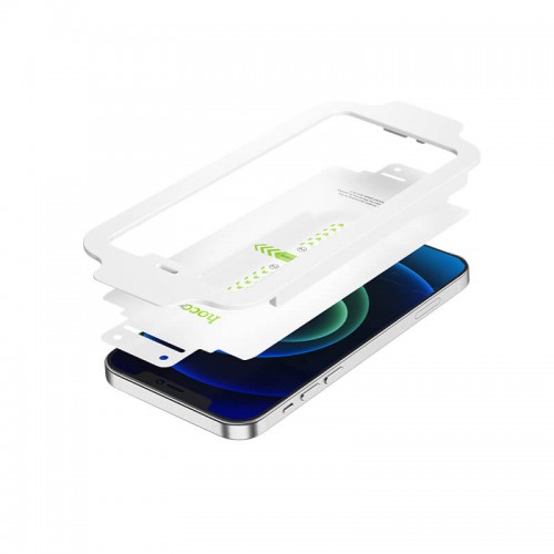 Захисне скло Easy stick HD tempered film set для iPhone 12/12 Pro (2pcs+1 Film tool) |A22| transparent