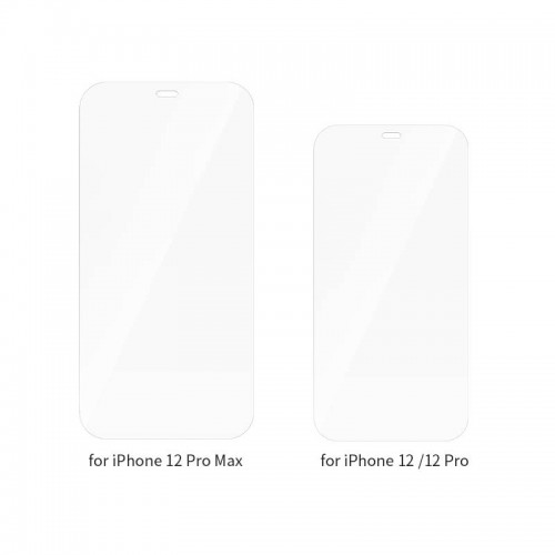 Захисне скло Easy stick HD tempered film set для iPhone 12/12 Pro (2pcs+1 Film tool) |A22| transparent
